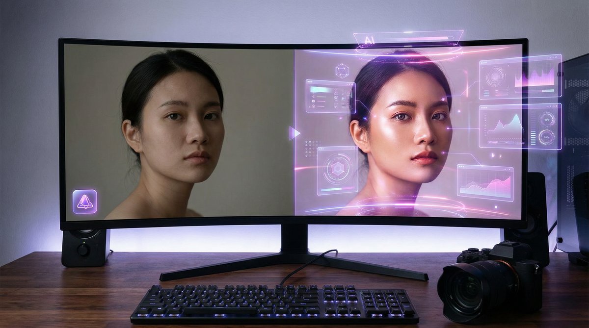 同人动漫AI修图与传媒剪辑